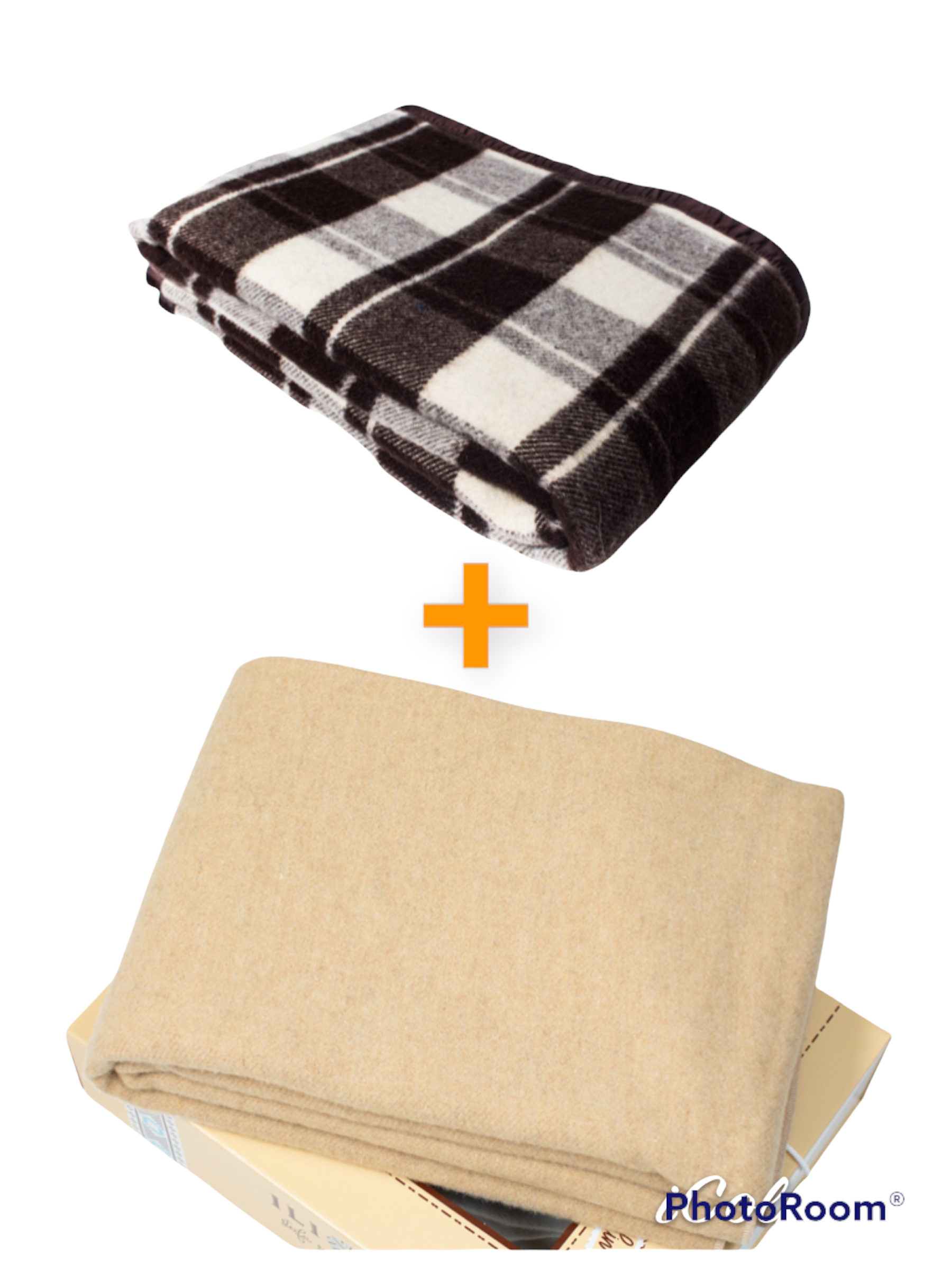 Pachet, set de 2 pături